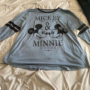 Disney Mickey and Minnie long sleeve